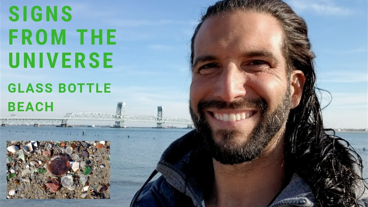 Signs from the Universe : Glass Bottle Beach | The 5th Dimension