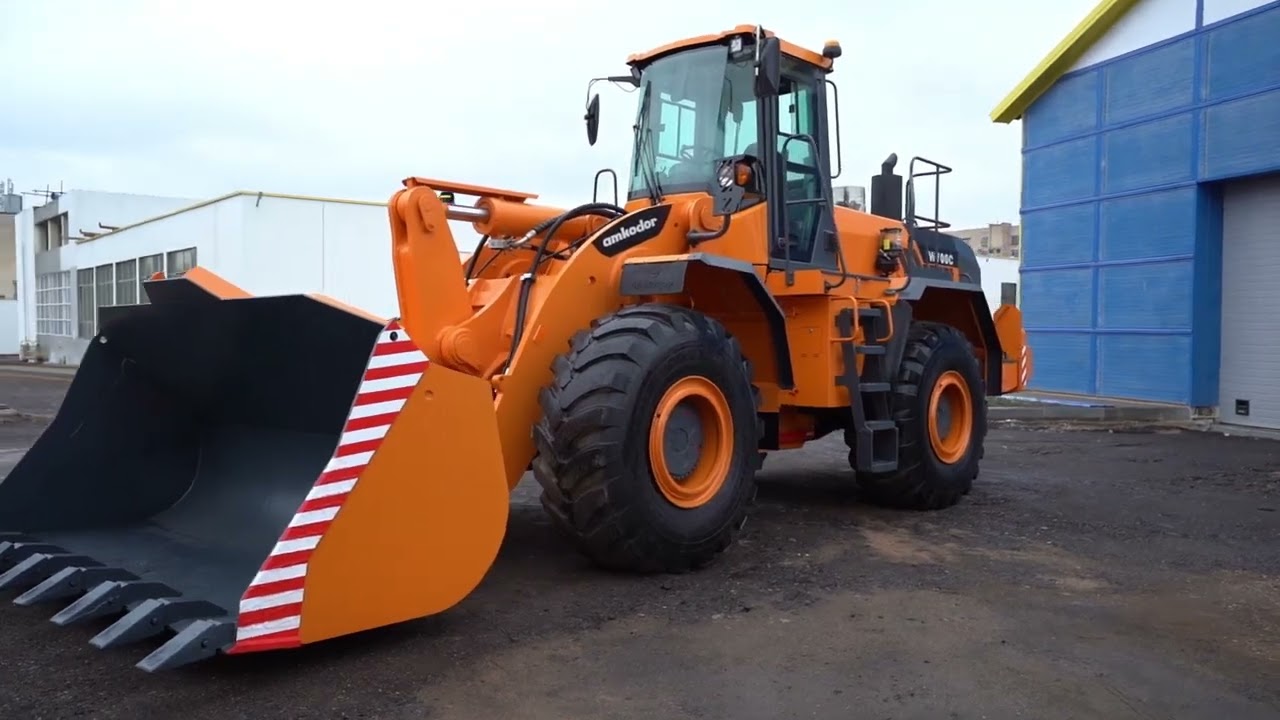Погрузчик универсальный AMKODOR W700C | СПЕЦТЕХНИКА | ОБЗОР
