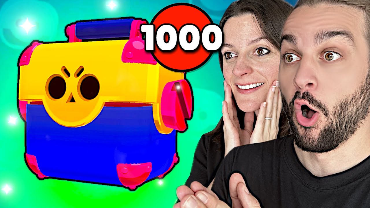 OUVERTURE 1000 MÉGABOÎTES SUR BRAWL STARS ! ( On veut pack tous les légendaires ! )