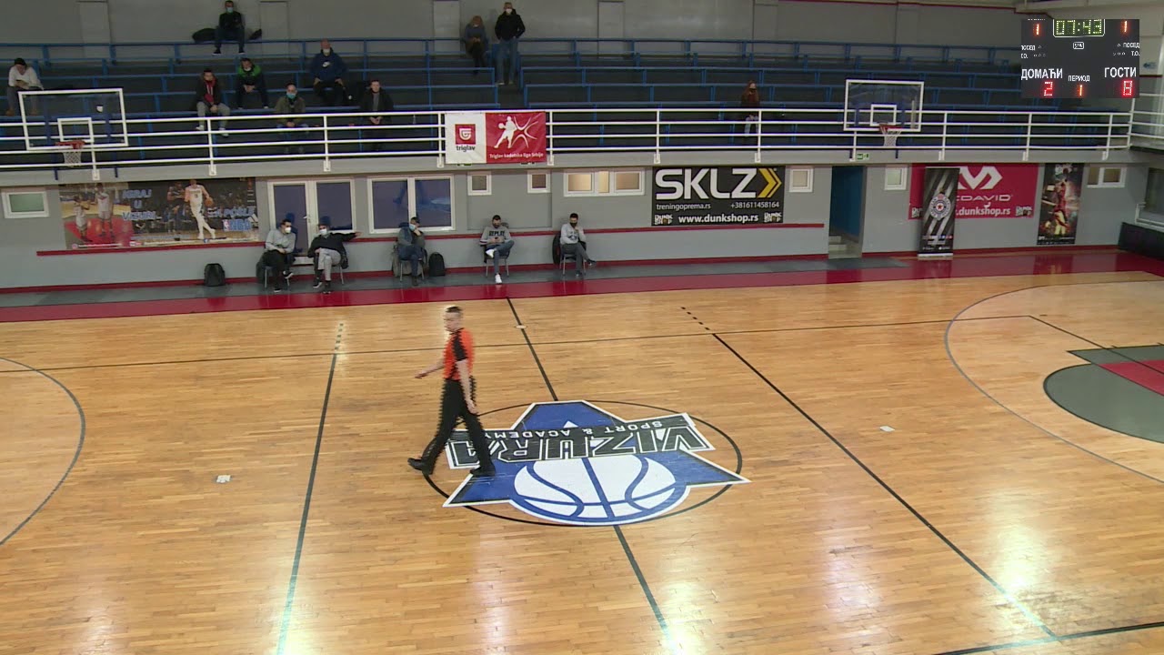 Juniorska liga Srbije: Partizan NIS - Sloboda Užice 67:71 | deseto kolo (20.12.2020.)
