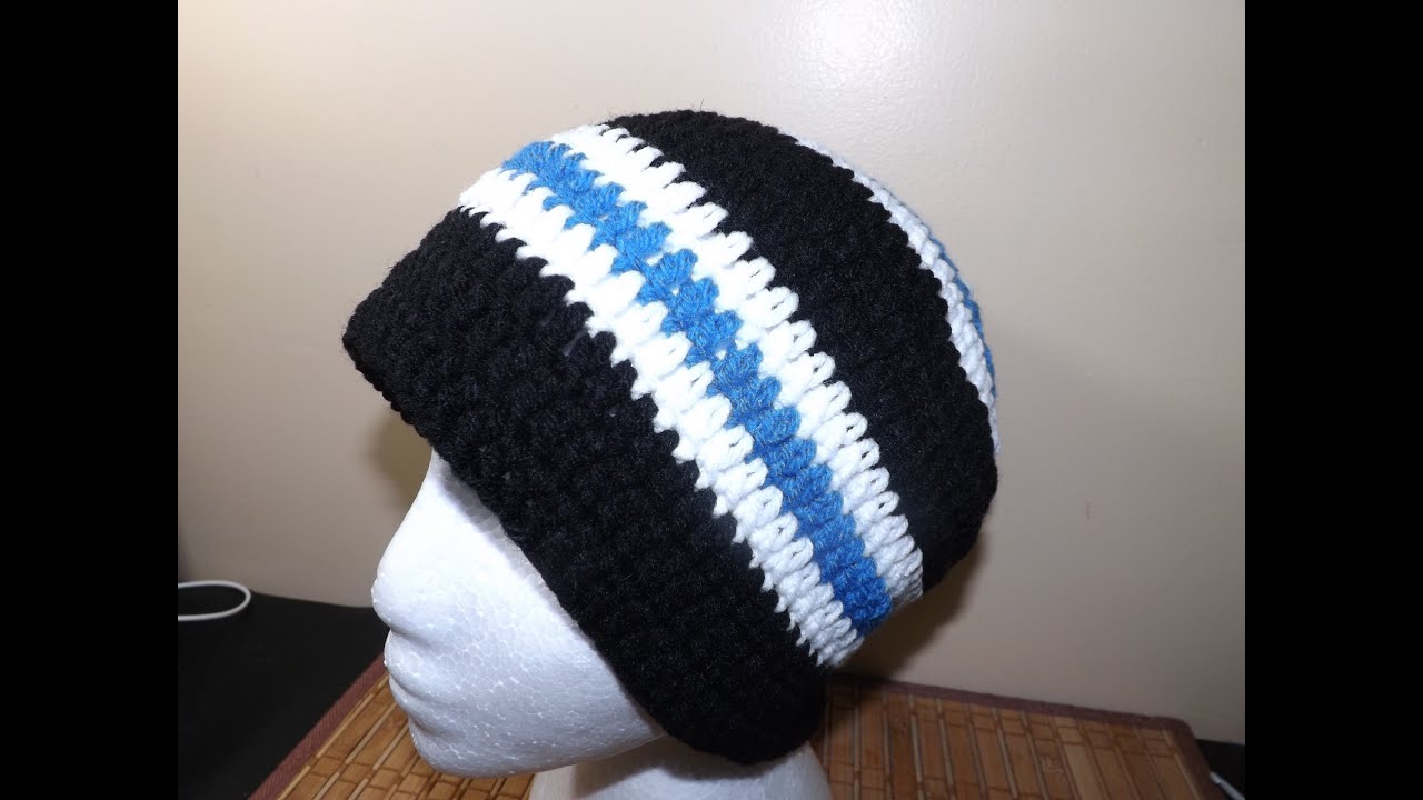 Crochet Gorro de Adulto (Masculino) - con Ruby Stedman
