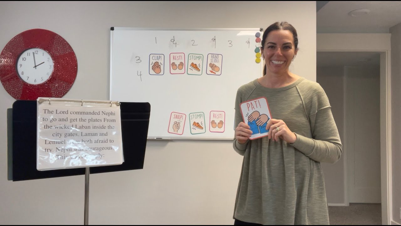 Body Rhythm Singing Time Review Idea