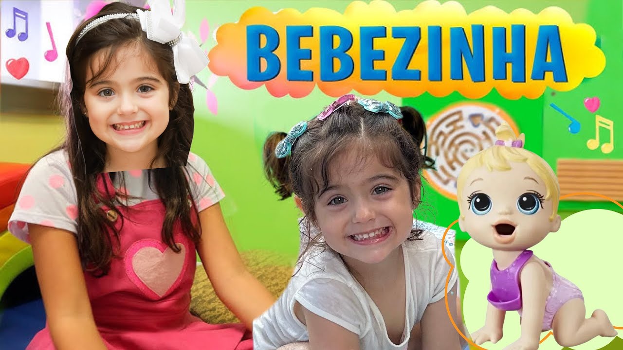 Bebezinha t&aacute; chorando - Maria Clara e JP - Baby Alive
