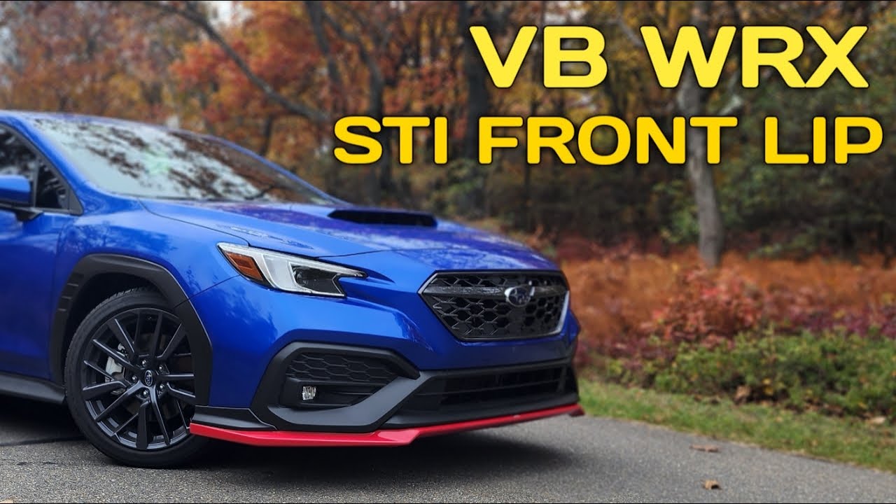 2022-24 Subaru WRX Front Lip Install | VB WRX | STI