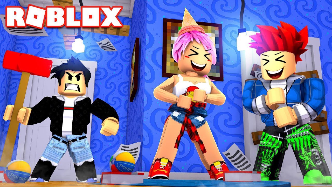 TROLEAMOS A LA BESTIA en ROBLOX Flee The Facility 😂