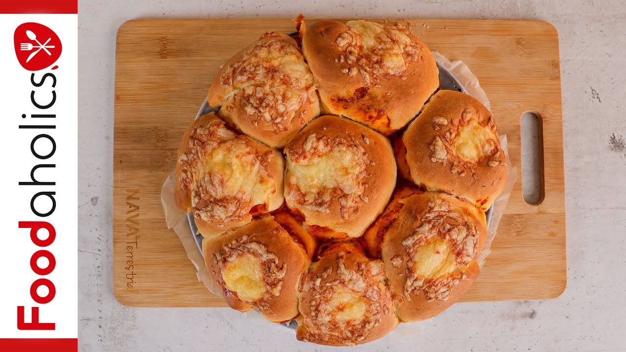 Γεμιστά ψωμάκια μαργαρίτα | Foodaholics