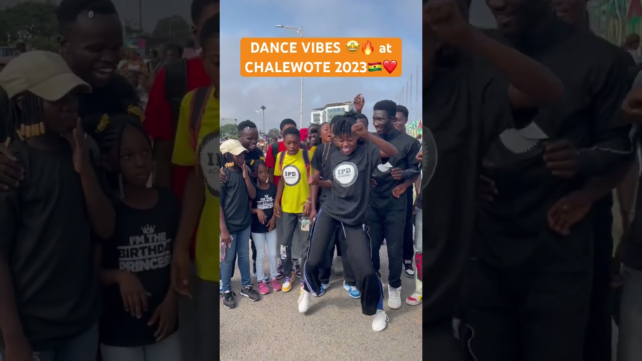 STREET DANCE 🔥 AT CHALEWOTE 2023 🇬🇭💥. #dancekillfreefire #african #ghanaentertainment