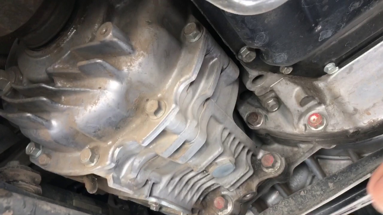 Evox transfer case and rear diff fluid change