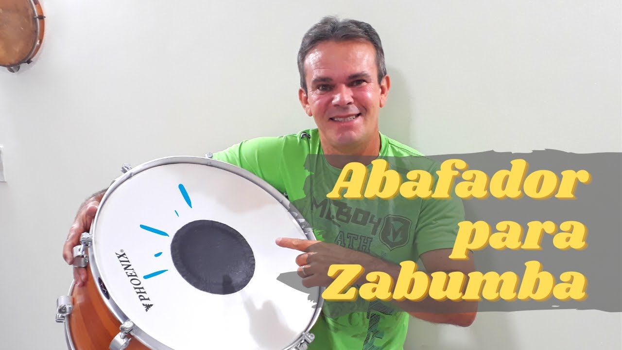 COMO FAÇO ABAFADOR PARA ZABUMBAS - Vitor Meneses