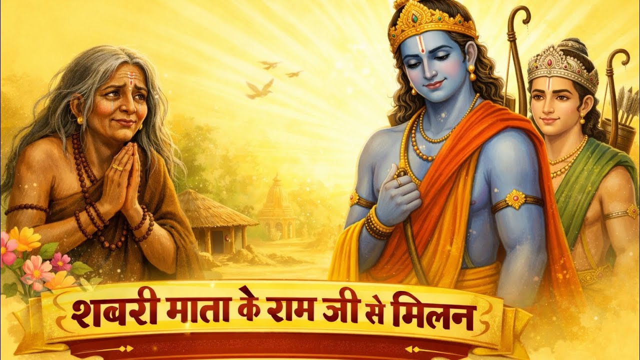 Sabri mata ki bhakti or Ram ji ka prem 🙏 #ayodhya #ramkatha #rajaram #ramayan  #siyarambhakti