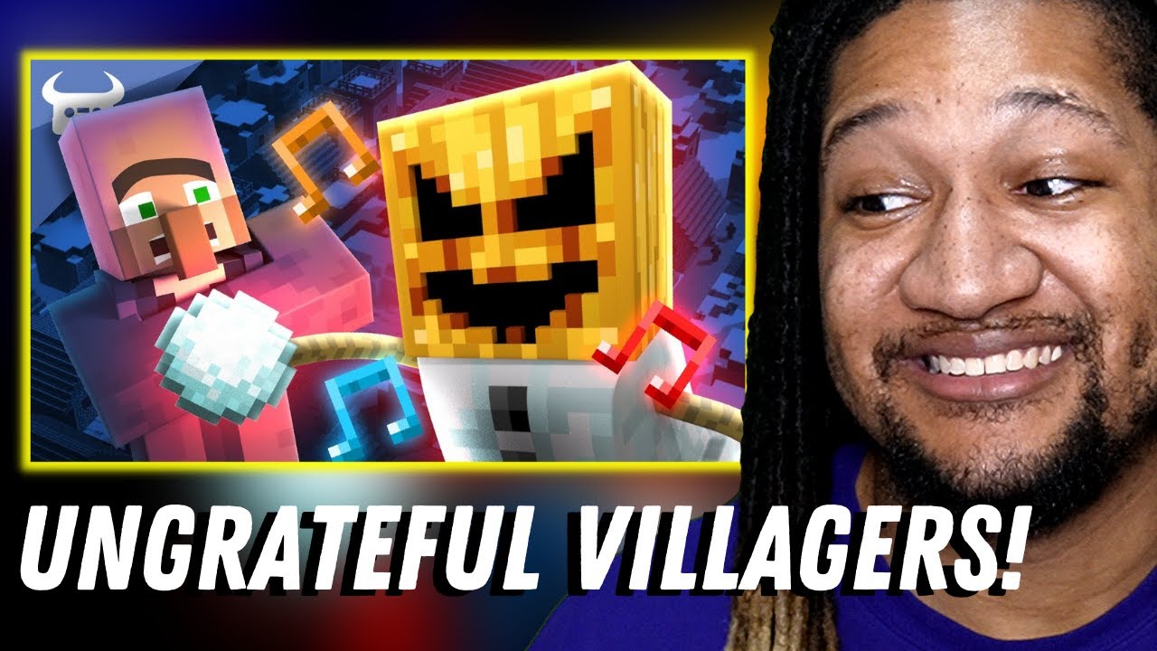 Reaction to MINECRAFT CHRISTMAS RAP | 