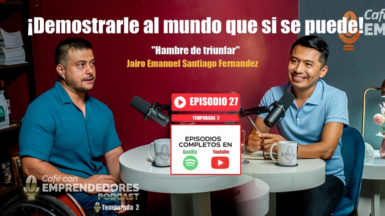 JAIRO FERNÁNDEZ || NUEVO EPISODIO EN CAFÉ CON EMPRENDEDORES 🎙✨