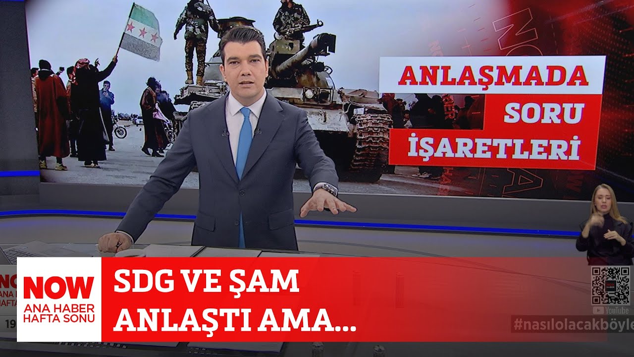 SDG ve Şam anlaştı ama... 1 Şubat 2026 Ozan Gündoğdu ile NOW Ana Haber Hafta Sonu