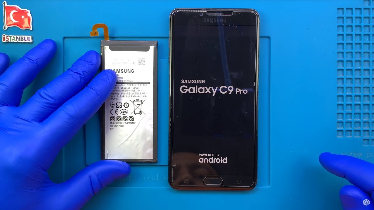 Замена батареи Samsung Galaxy C9 Pro