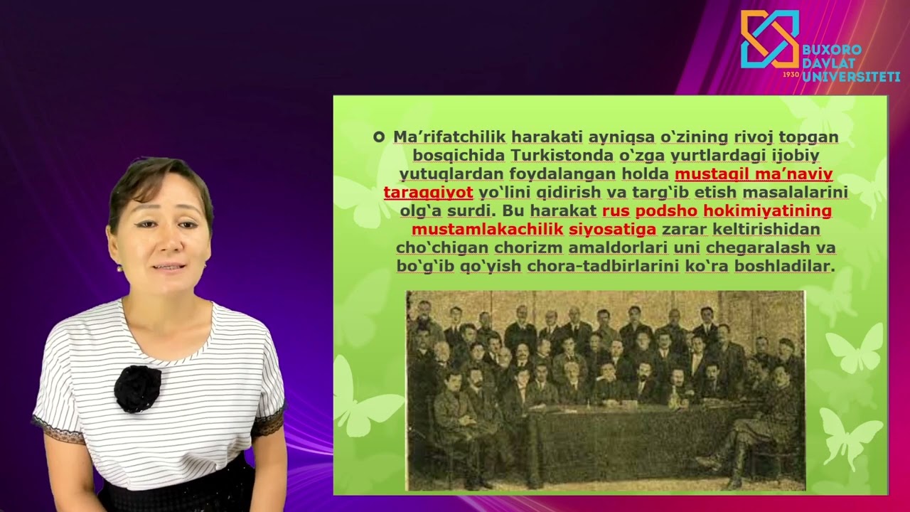 Omarova Gavhar Sadikovna  Mustamlakachilik va qaramlik yillarida ma'naviyat