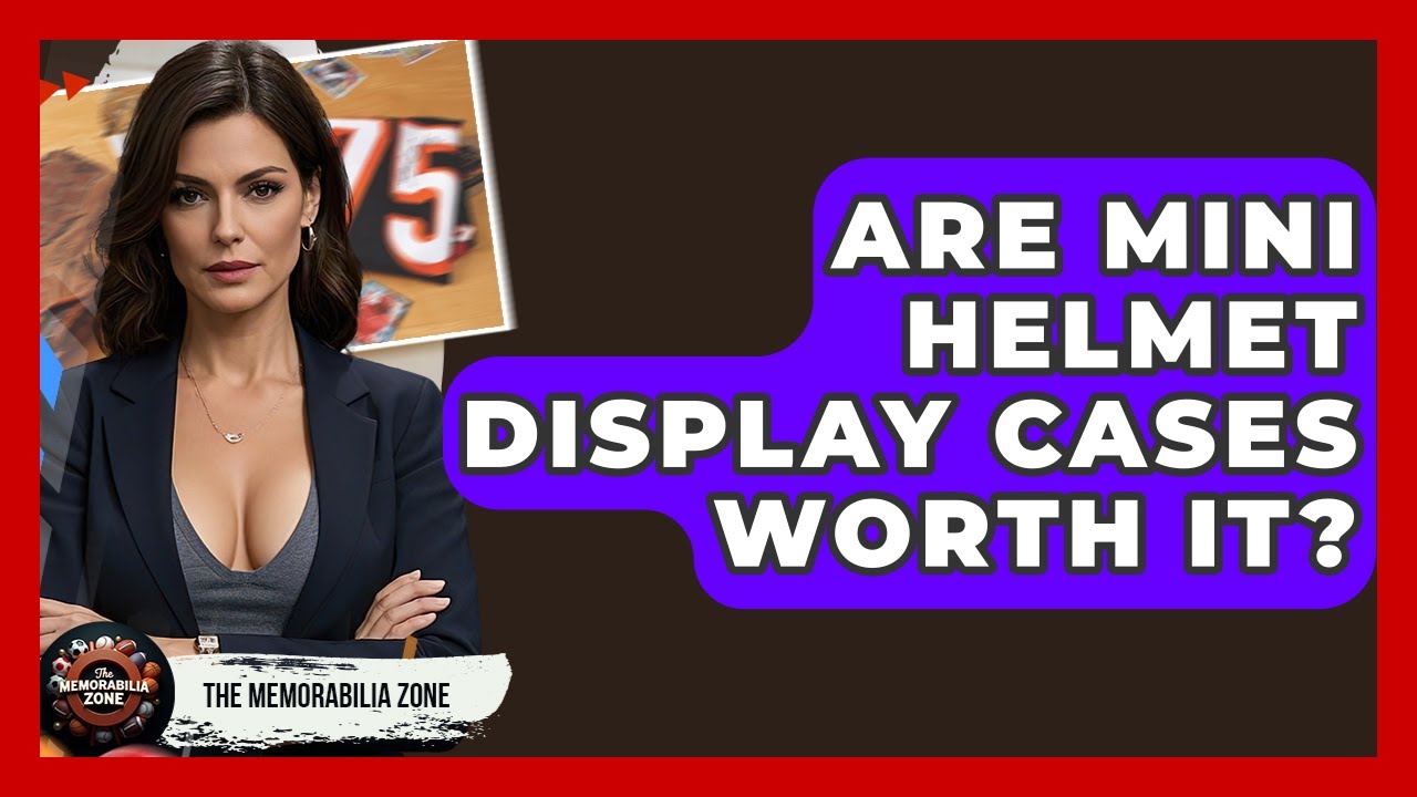Are Mini Helmet Display Cases Worth It? - The Memorabilia Zone