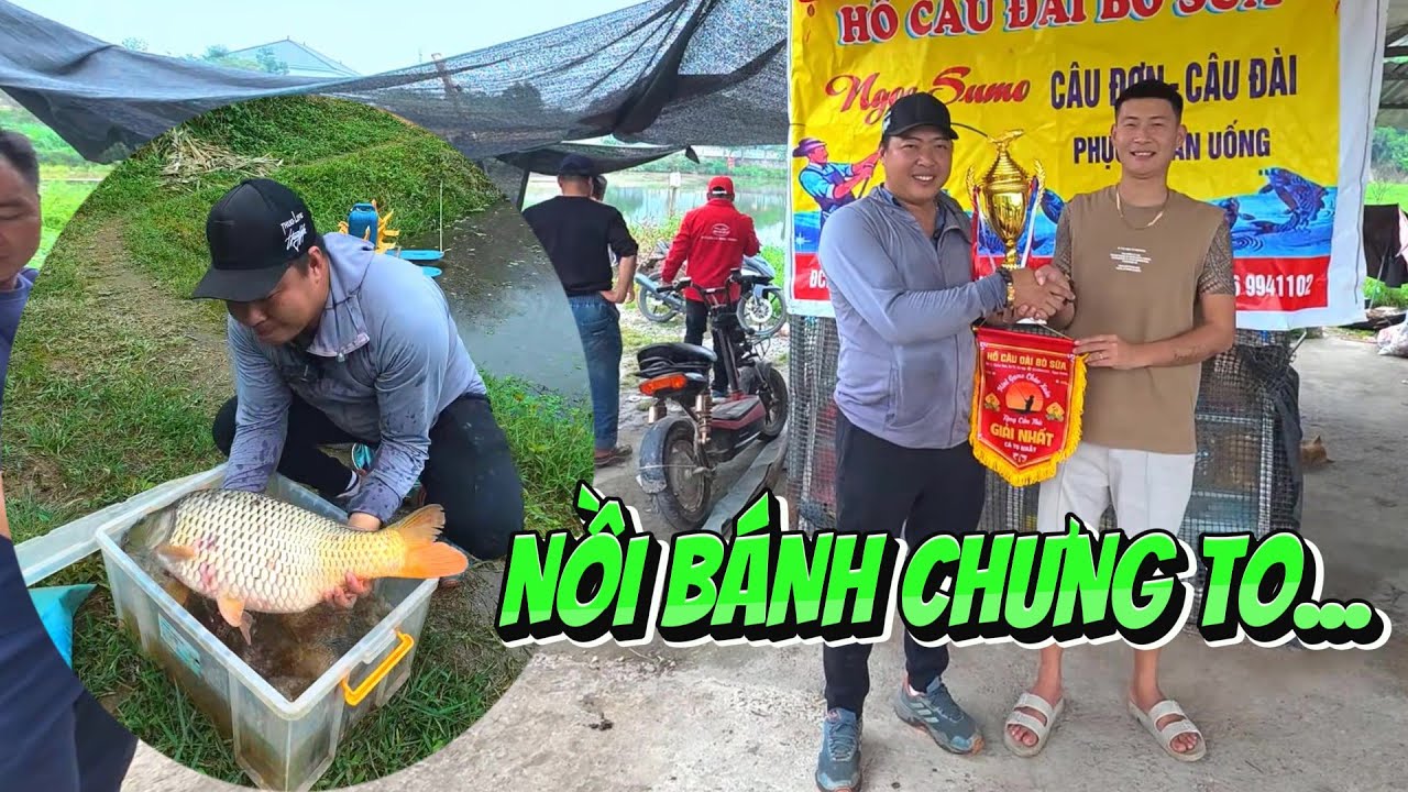 câu giải cuối năm - may mắn lại đến bất ngờ - PHÚC HÀ FISHING
