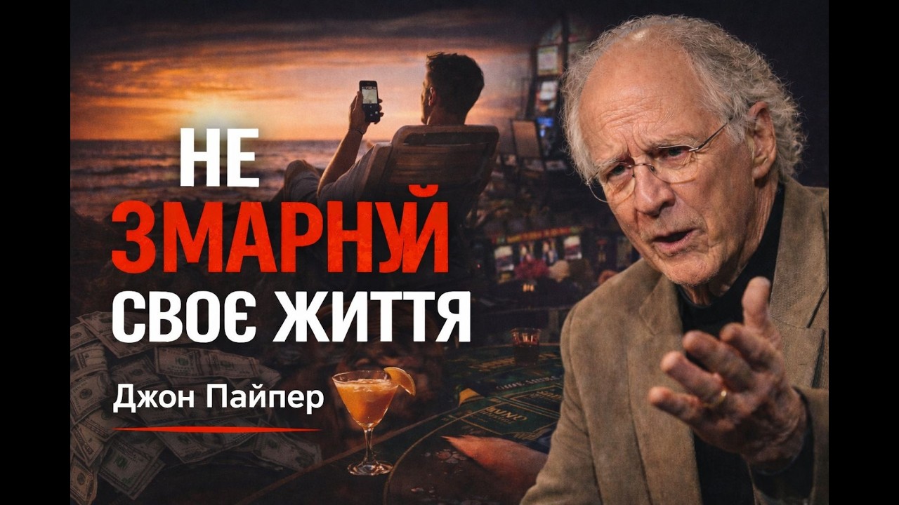 Не змарнуй своє життя | Джон Пайпер