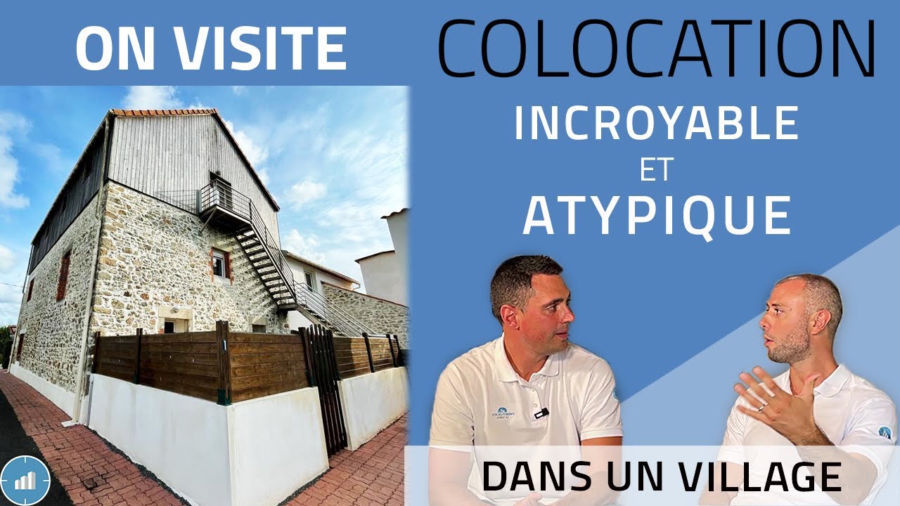 COLOCATION INCROYABLE ET ATYPIQUE ! 12% DE RENTABILITÉ - ON VISITE !