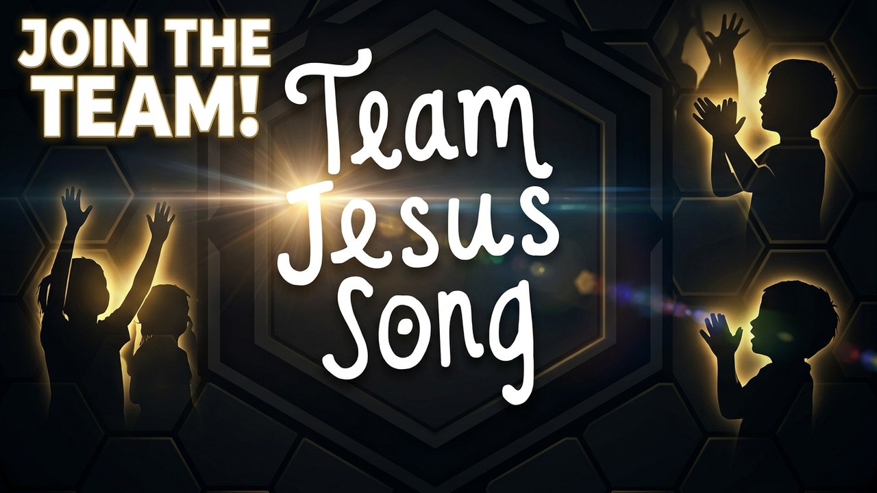 Team Jesus 🥁 | Kids Worship Song About Unity & Faith | Little Lamb Studios