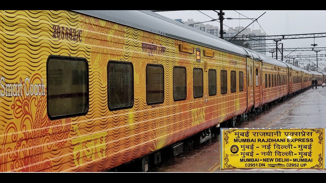 Mumbai Tejas Rajdhani Express | Journey by First Run of Smart Rake | First Class Suite & Interiors