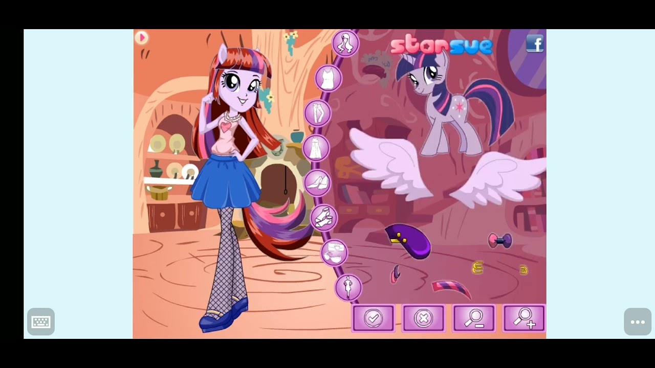 Equestria Girls Twilight Sparkle Dress Up