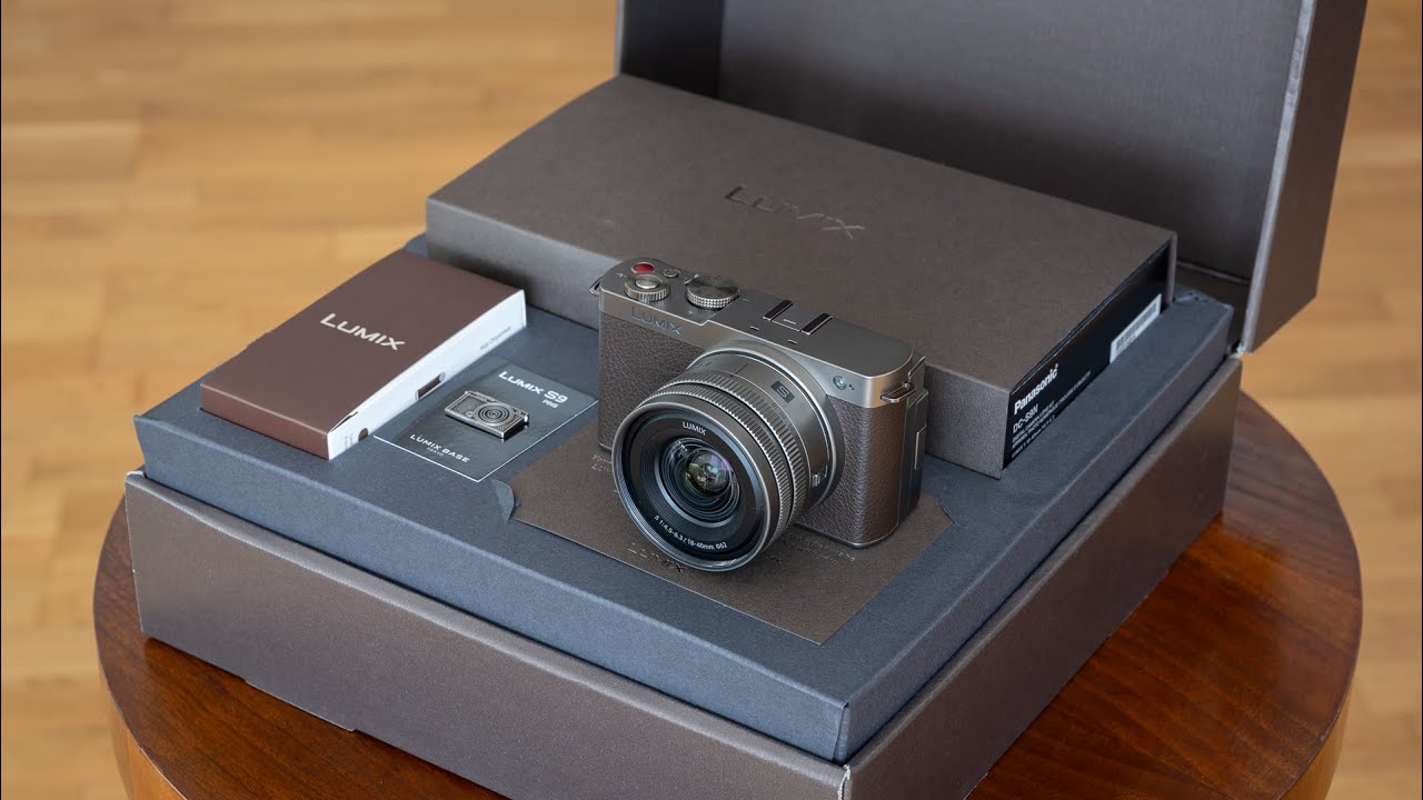 Panasonic Lumix S9 Titanium Gold Unboxing [ DC-S9N ]