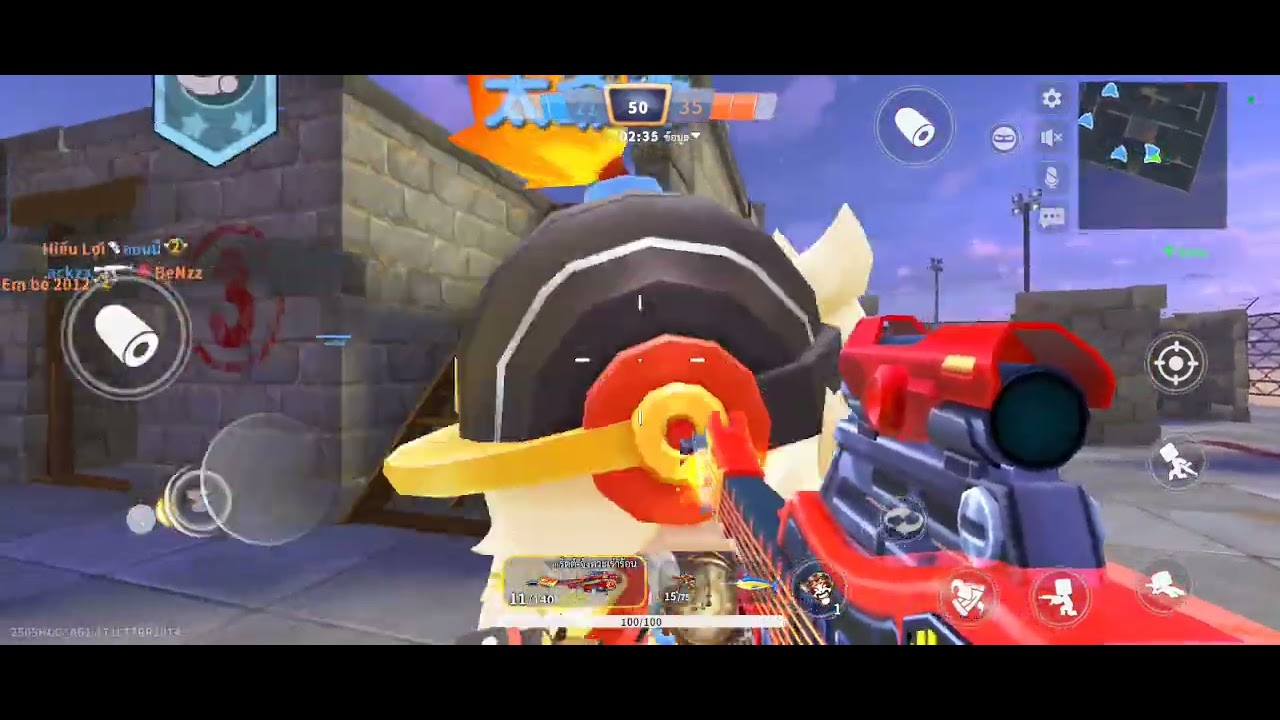 Mini world royale ลง Rank ดวลปืน