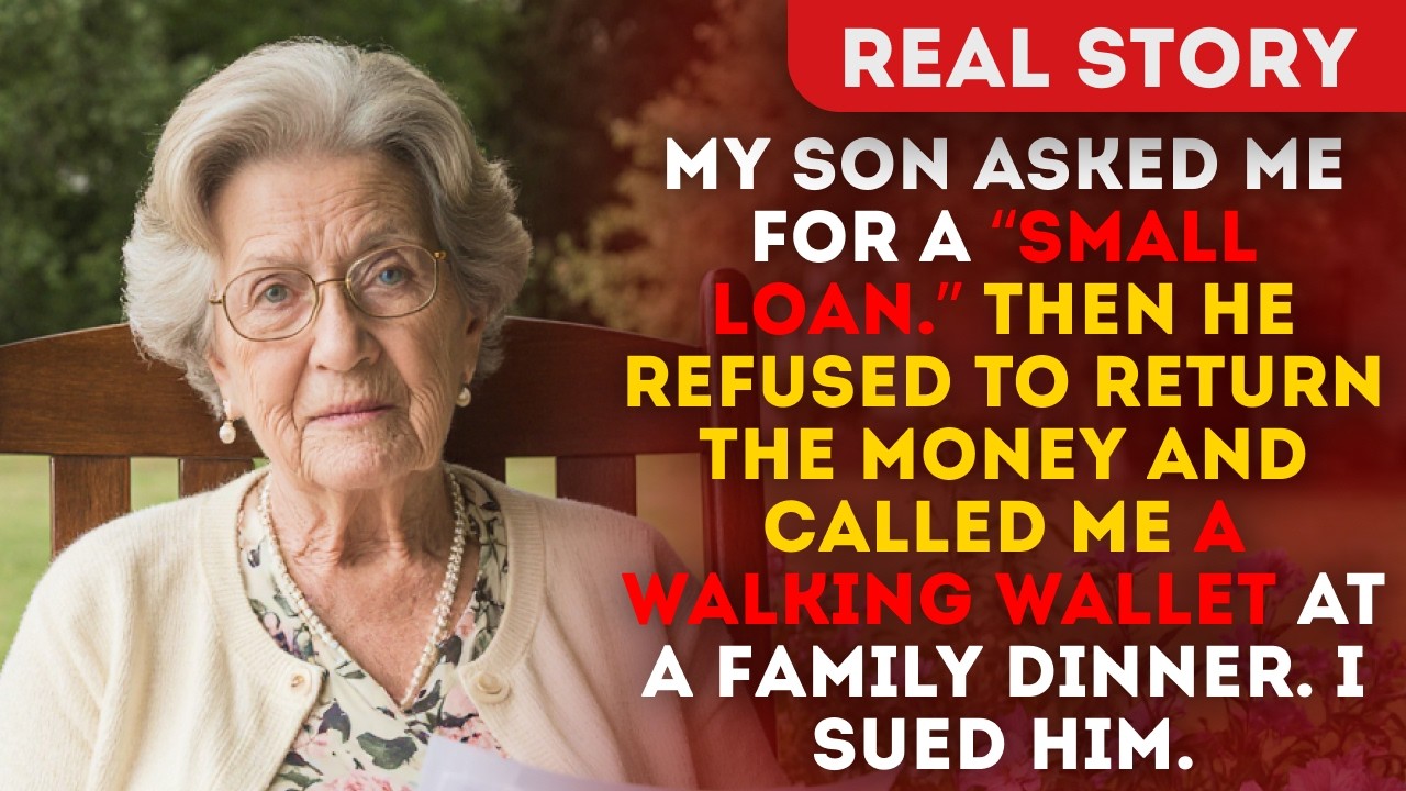 My Son Asked Me For A “Small Loan.” Then He Refused To Return The Money And Called Me A Walking
