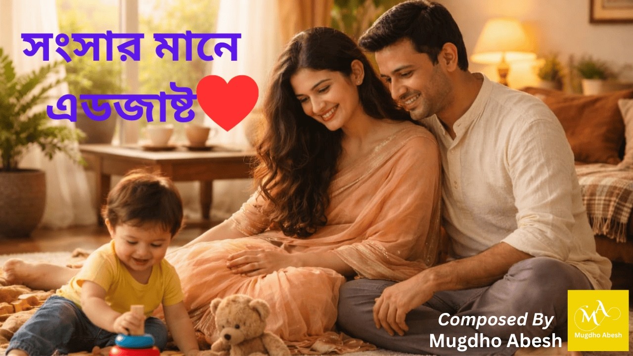 সংসার মানে এডজাষ্ট II Songsar Mane Adjust II  Real Life Bangali Love Songs II
