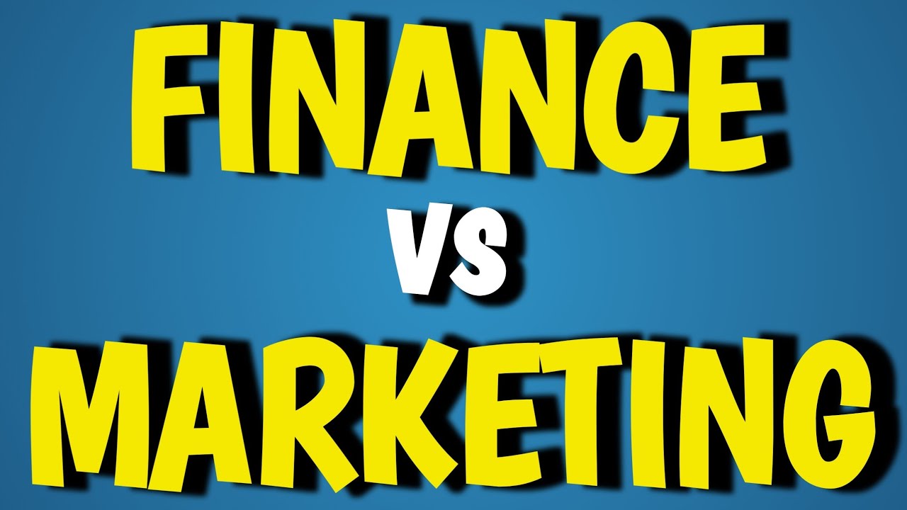 MBA finance vs marketing | Finance vs marketing