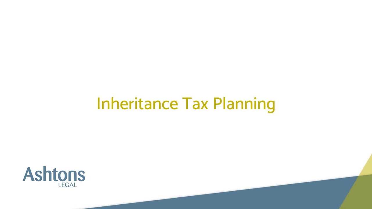 Inheritance Tax Planning