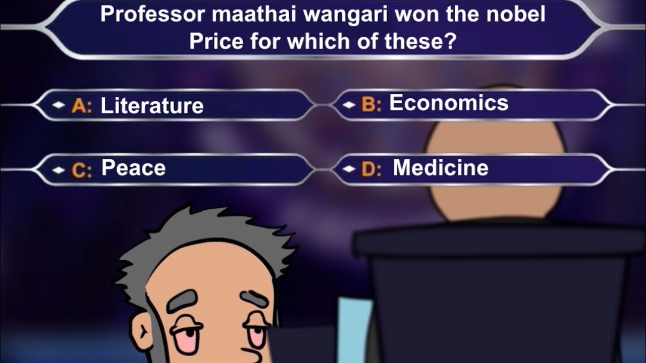 Who wants to be a millionaire!!!