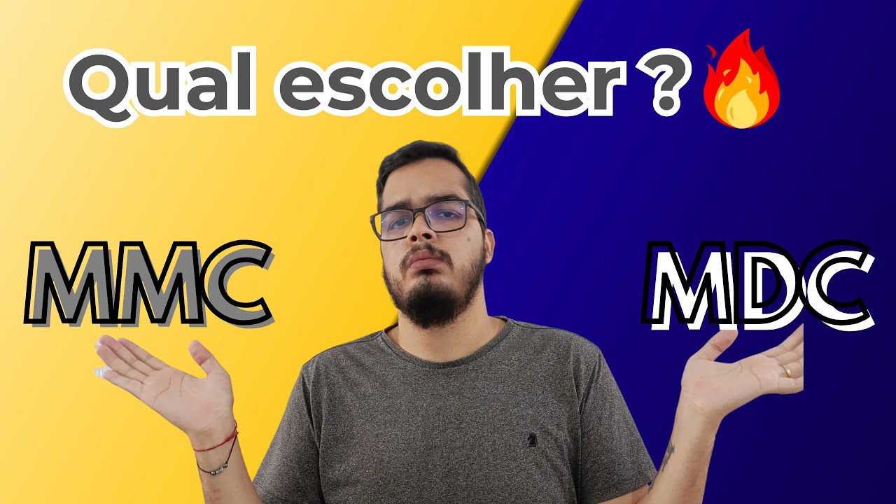 MMC OU MDC? COMO SABER QUAL USAR NA PROVA (Em 5 Minutos)