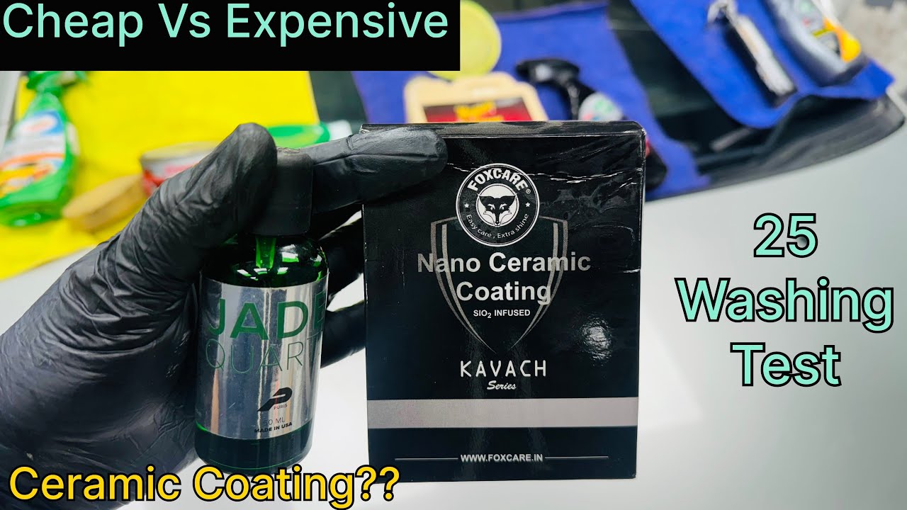 Full Review Foxcare Nano Ceramic Coating || Cheap vs Expensive || Ceramic Apply at Home || kavach se