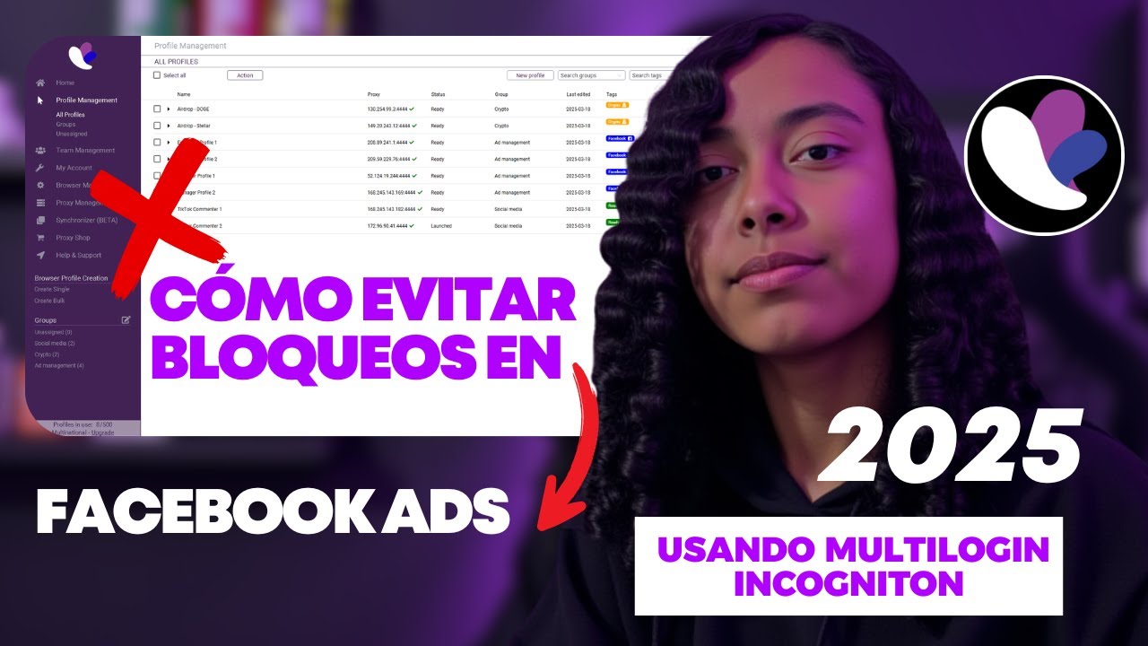 How to bypass Facebook Ads Blocks using Multilogin Incognitaton - Complete Guide