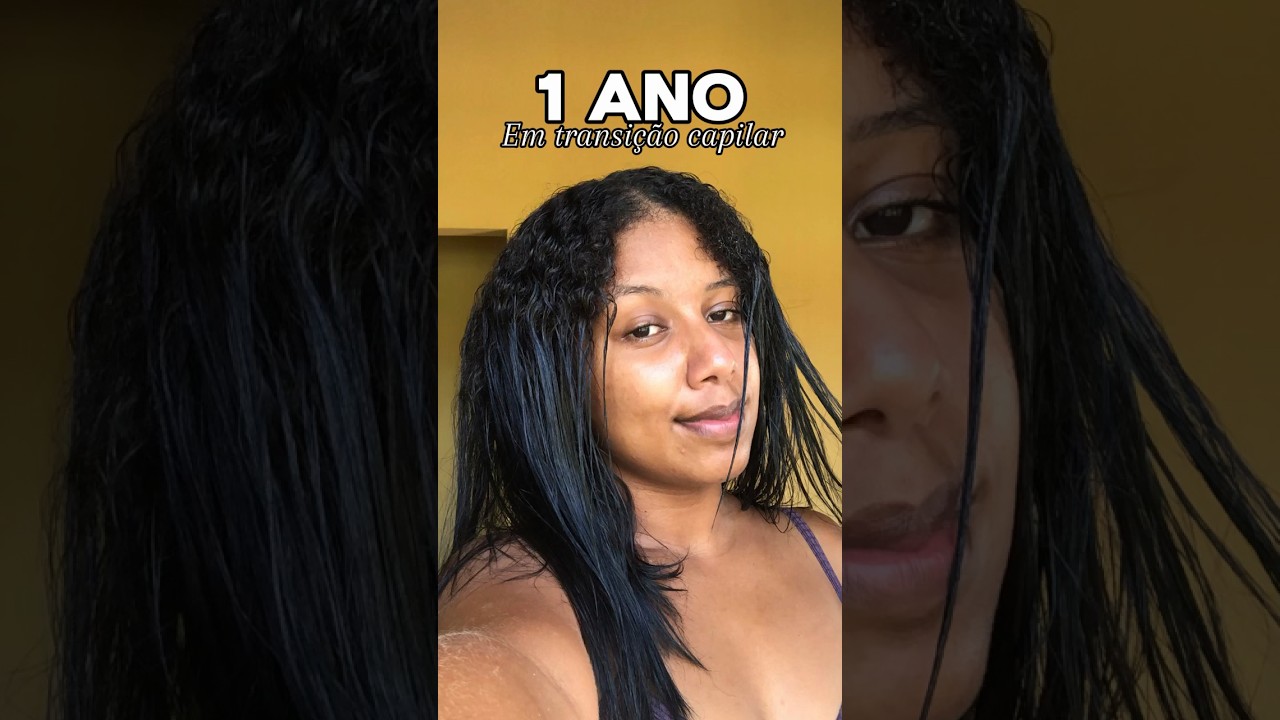 1 ano em transi&ccedil;&atilde;o capilar 😍 #transi&ccedil;&atilde;ocapilar #transi&ccedil;&atilde;o #cachos