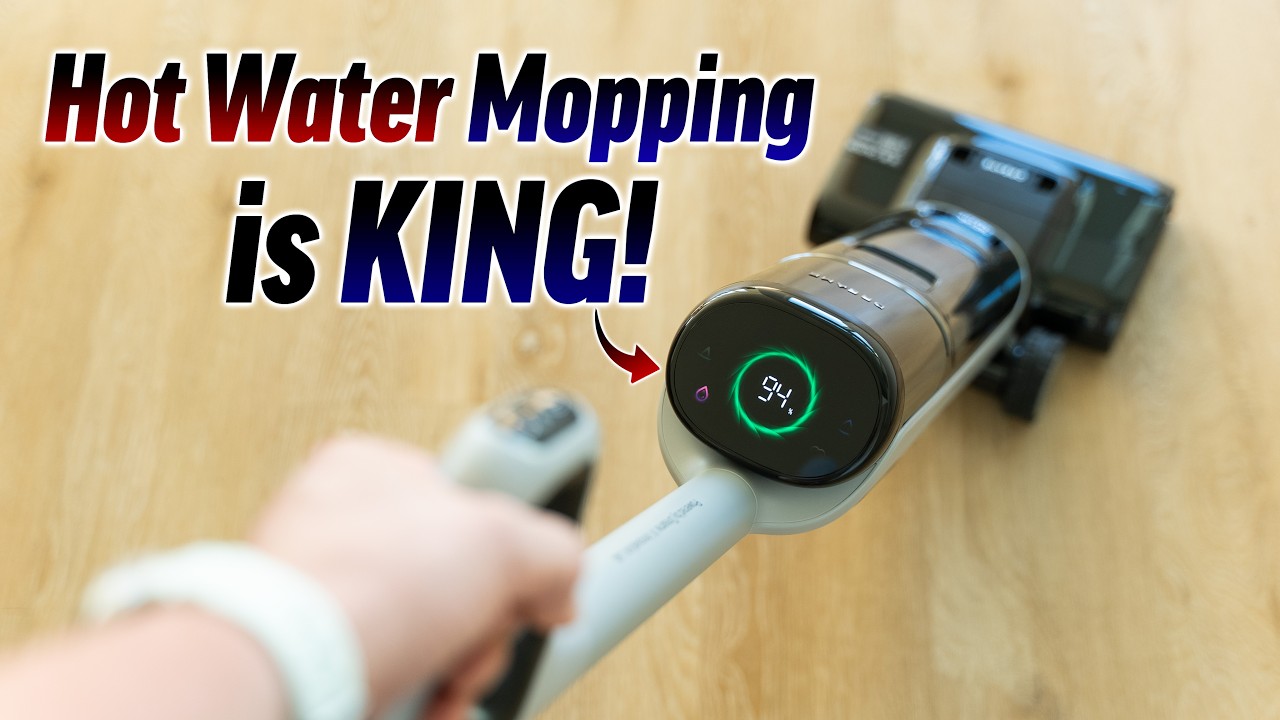 This Hot Water Mop Vacuum is GENIUS - Dreame H15pro Heat