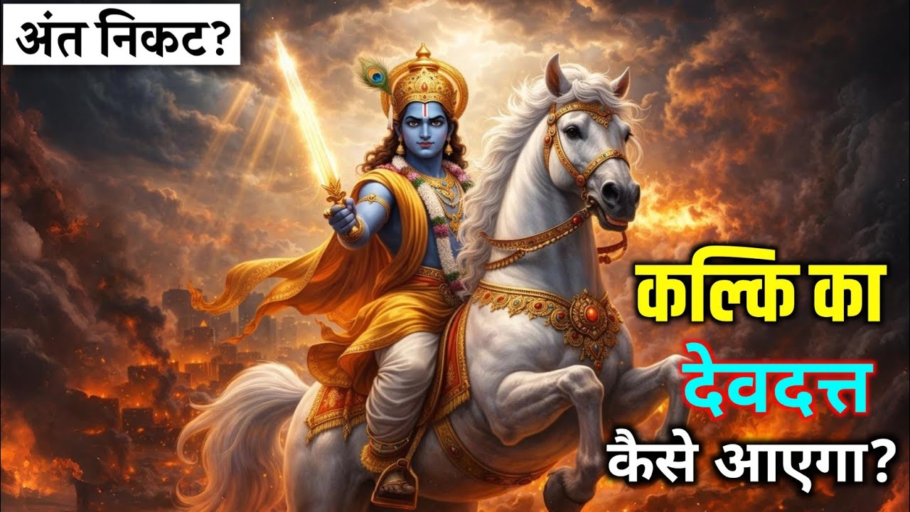 Kalki Avatar Kab Hoga? सफेद अश्व देवदत्त कैसे पृथ्वी पर आएगा | शास्त्रों का रहस्य