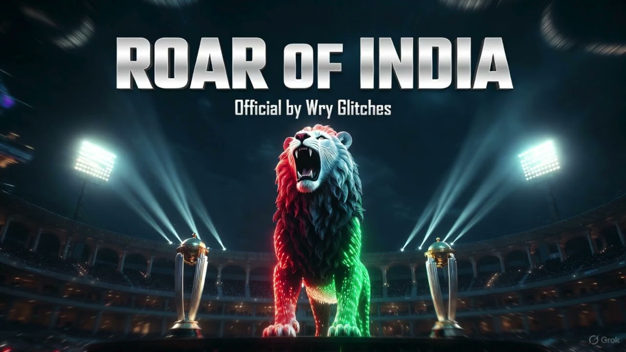 Roar of India – Official T20 WC 2026 Anthem | Official by Wry Glitches