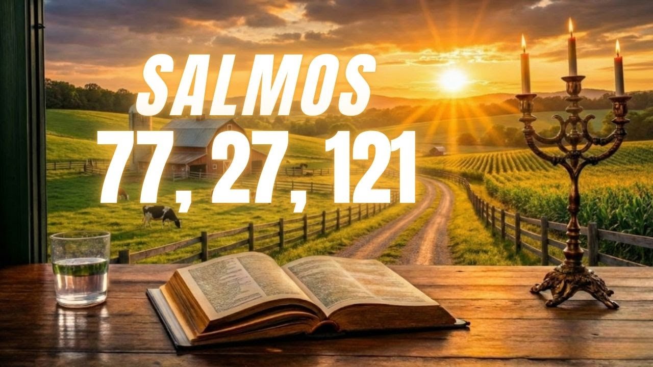 OS 3 SALMOS MAIS PODEROSOS DA BÍBLIA: ORAÇÃO FORTE DE SOCORRO IMEDIATO E PAZ