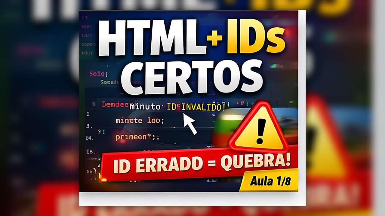 Como Montar o HTML de um App de Tarefas com Timer (Aula 1/8) | FocusVerde