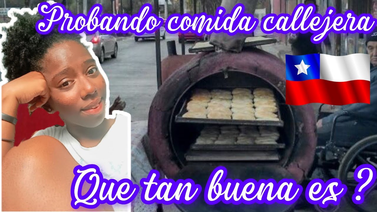 Cubana reacciona a Comida Callejera en Chile 🇨🇱. Es realmente buena ?
