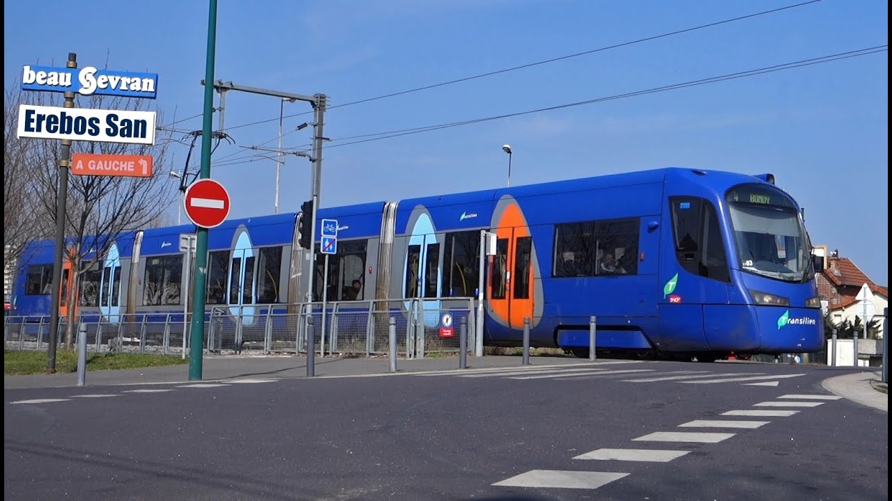 Tram train T4 - Bondy-Aulnay
