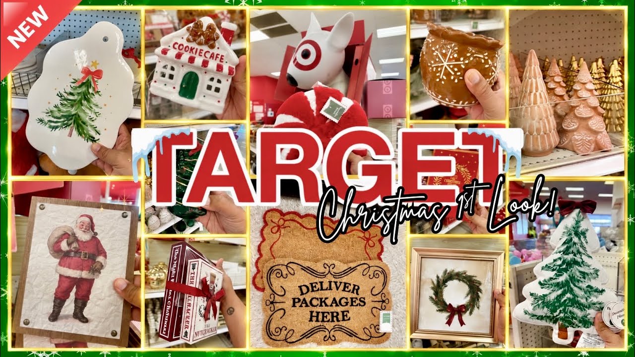 TARGET $1 Spot: ПЕРВЫЙ ВЗГЛЯД на Рождество 2026! 🎄 Площадка Bullseye меня покорила! ✨