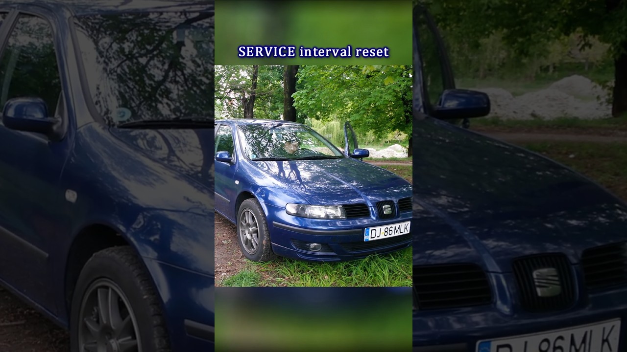 Сброс интервала СЕРВИСА - Seat Leon 1m, Toledo 2 