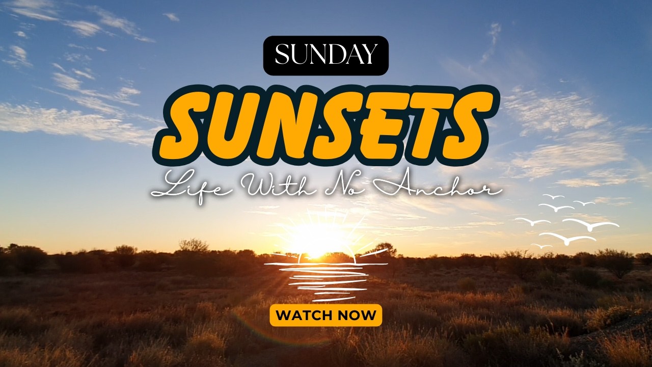 Free Camping NT | Ghan Sunset Will Blow Your Mind