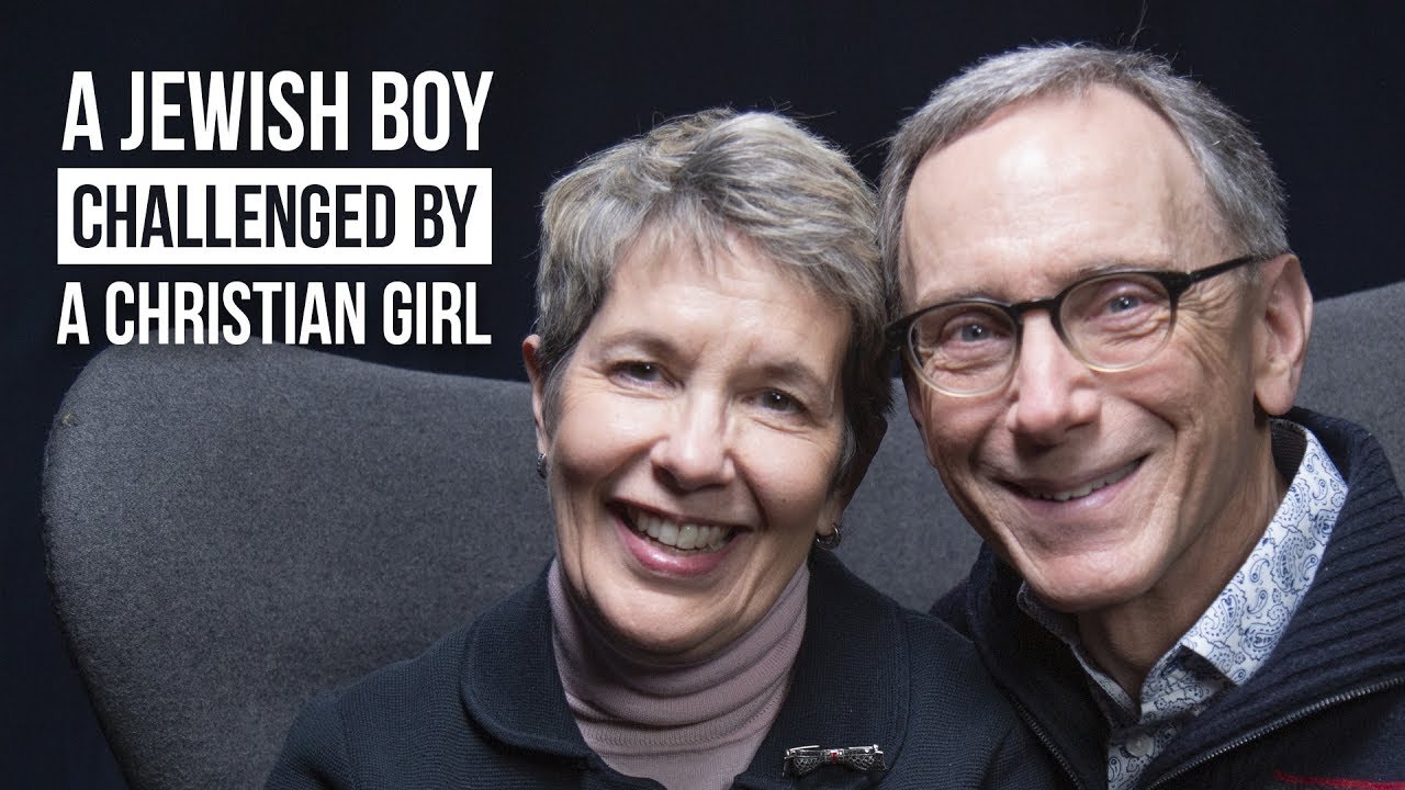 A Jewish boy challenged by a Christian Girl