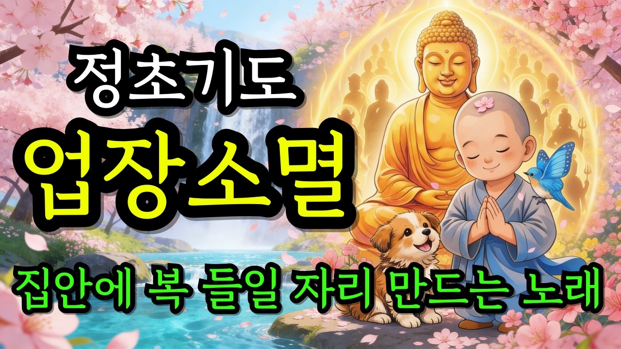 한 해 대운 들어 옵니다 | 정초기도 불교 노래 들으시고 큰 복 받으세요 | 업장소멸 불교음악  #신중기도 #화엄성중 #정초기도