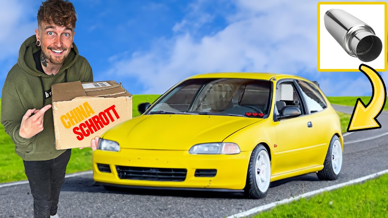 JDM Auspuff Tr&ouml;te & China Tuning Teile f&uuml;r den Civic!